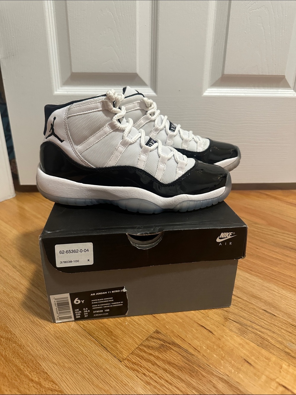 Jordan Kids Sneakers - White and Black